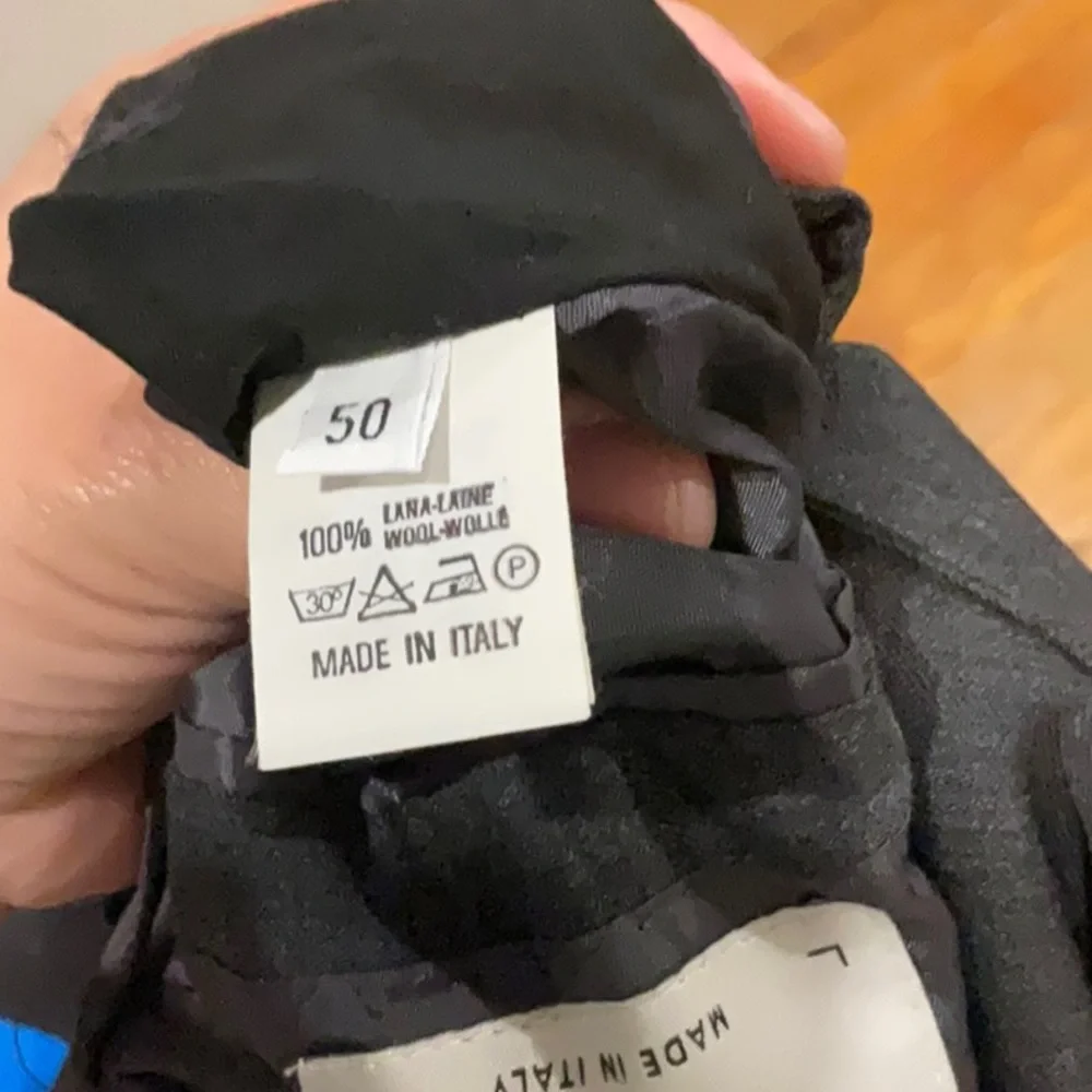 Alexander McQueen x Loro Piana Charcoal Blazer